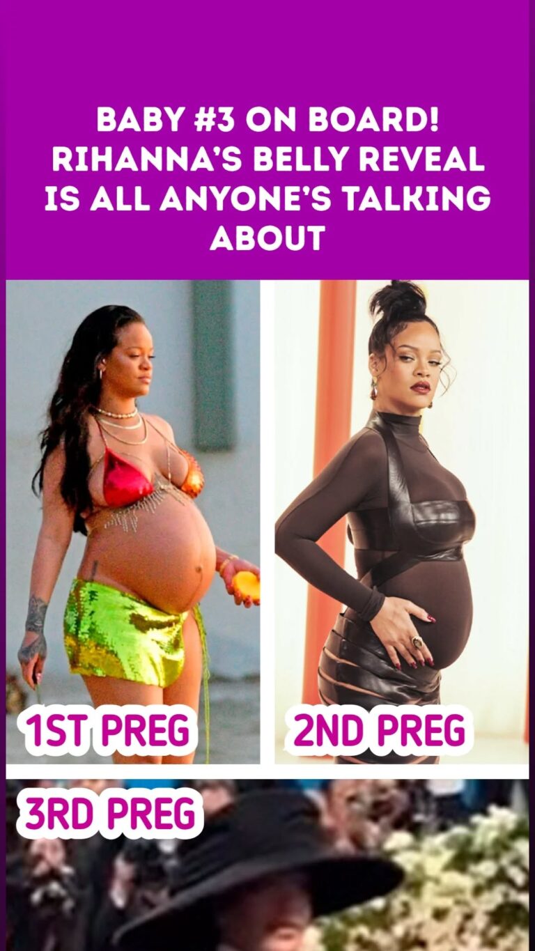 Baby #3 on Board! Rihanna’s Belly Reveal Is All Anyone’s Talking About